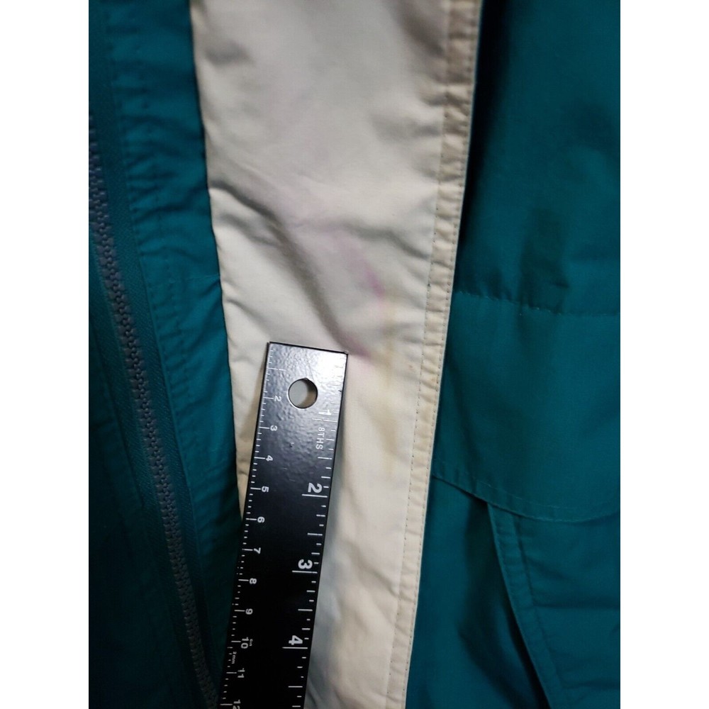 London Fog Mens L Regular Green Lined Thinsulate Hooded Jacket Coat - Picture 2 of 11